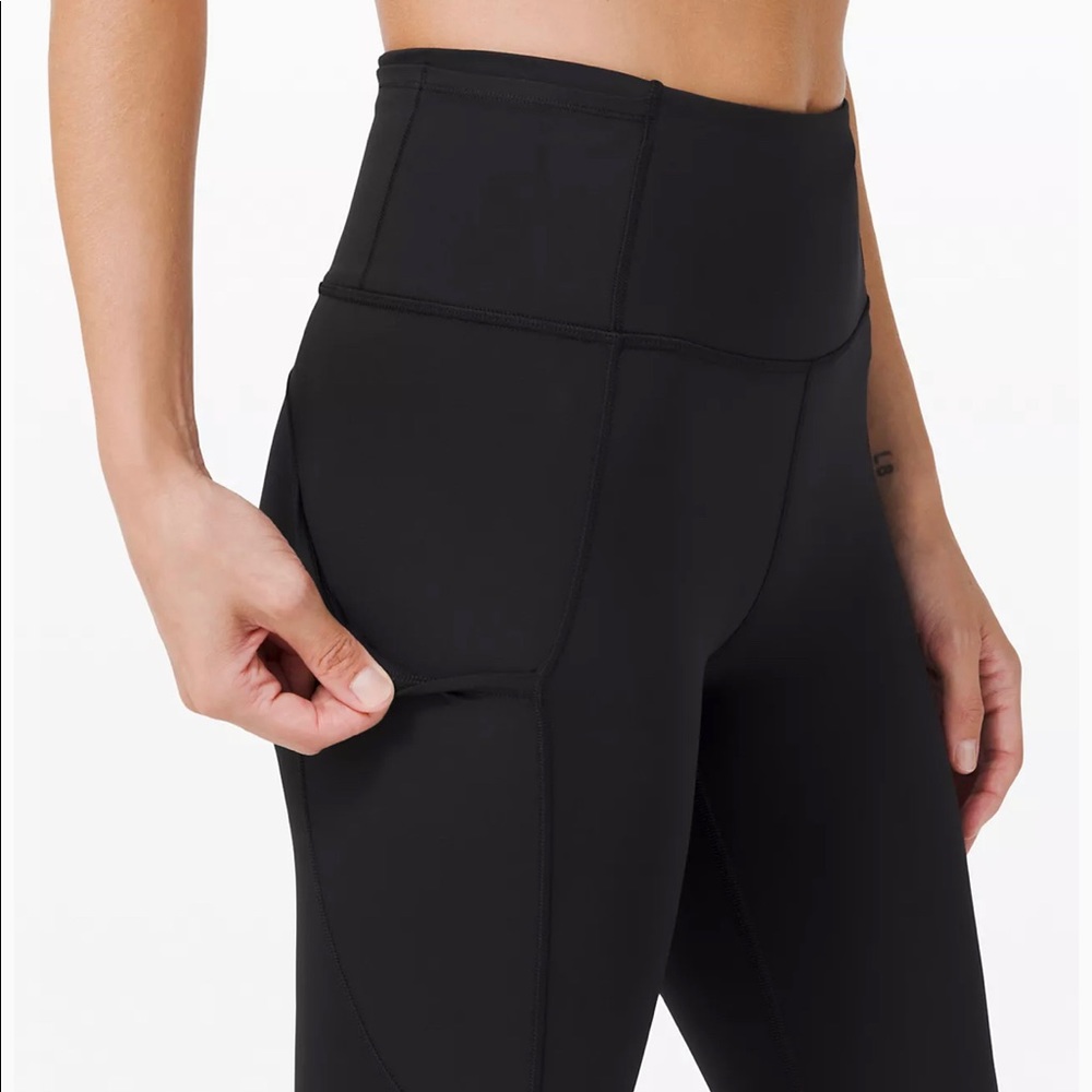 Lululemon Fast and Free Leggings w/ Pockets